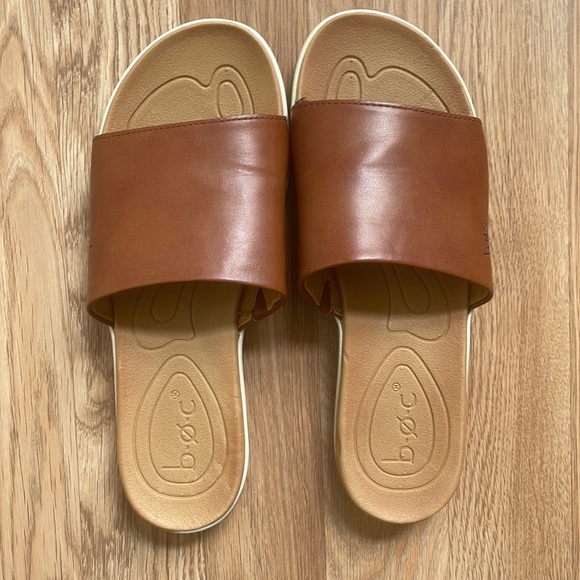 Brown Leather Sandals - Picture 1 of 4